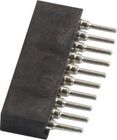 Intestazione di WCON 1.27mm intorno alla manica di Pin Header Female 10 Pin Anti Vibration With Brass